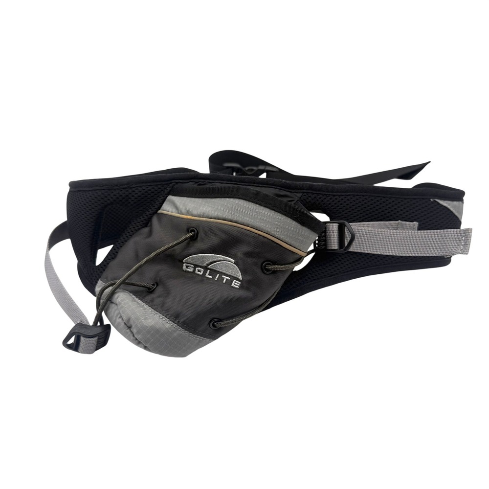 GoLite Running Hydration Belt Waist Pack Water Bottle Holder Adjustable Black
